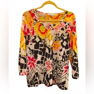 Nygard Top Sz Medium with Sequins